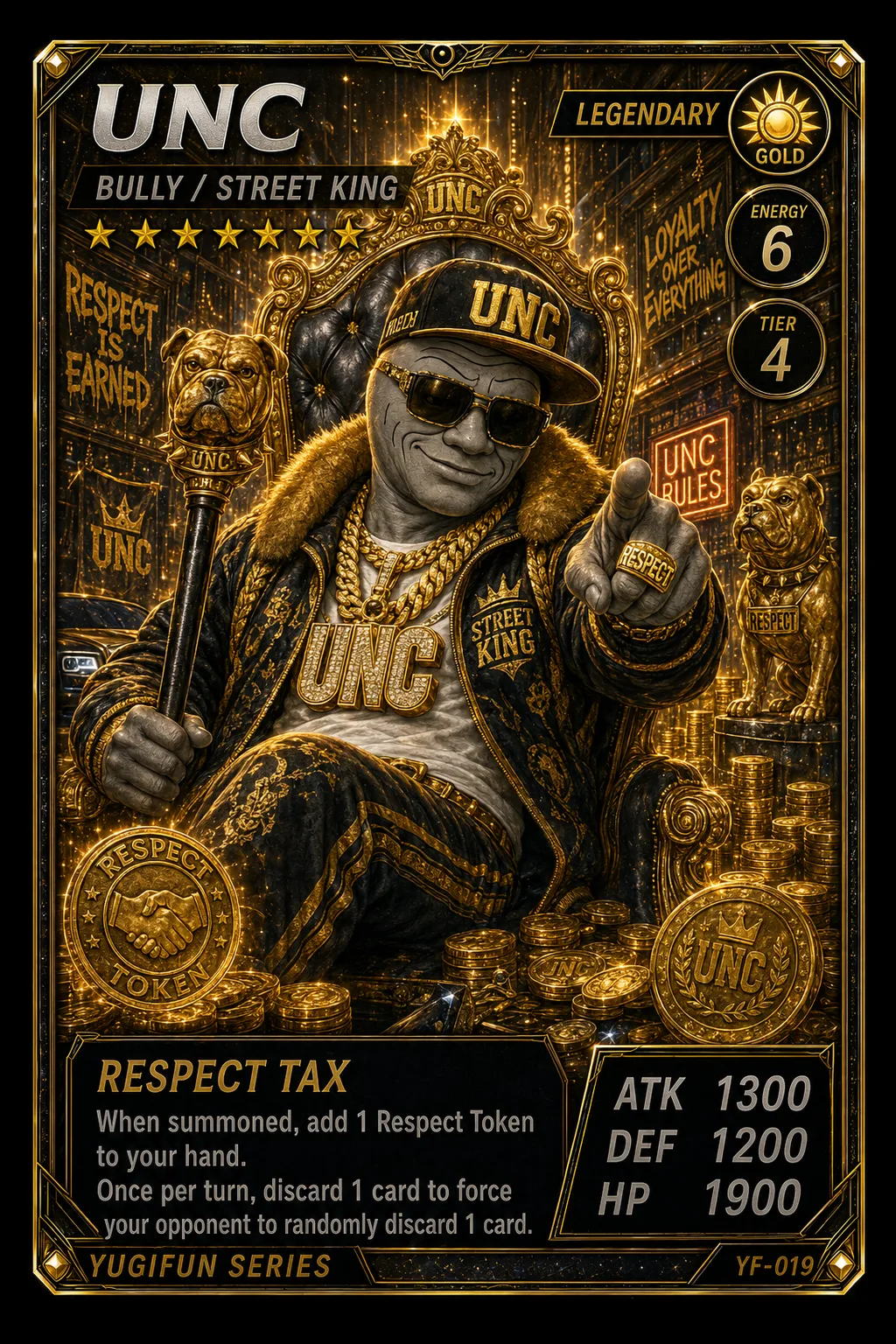 UNC - YugiFun card