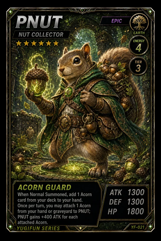 PNUT - YugiFun card