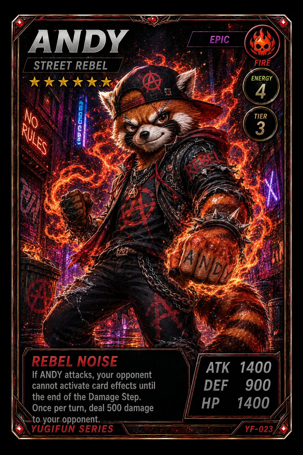 ANDY - YugiFun card