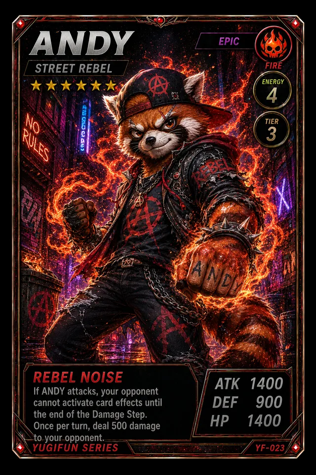 ANDY - YugiFun card