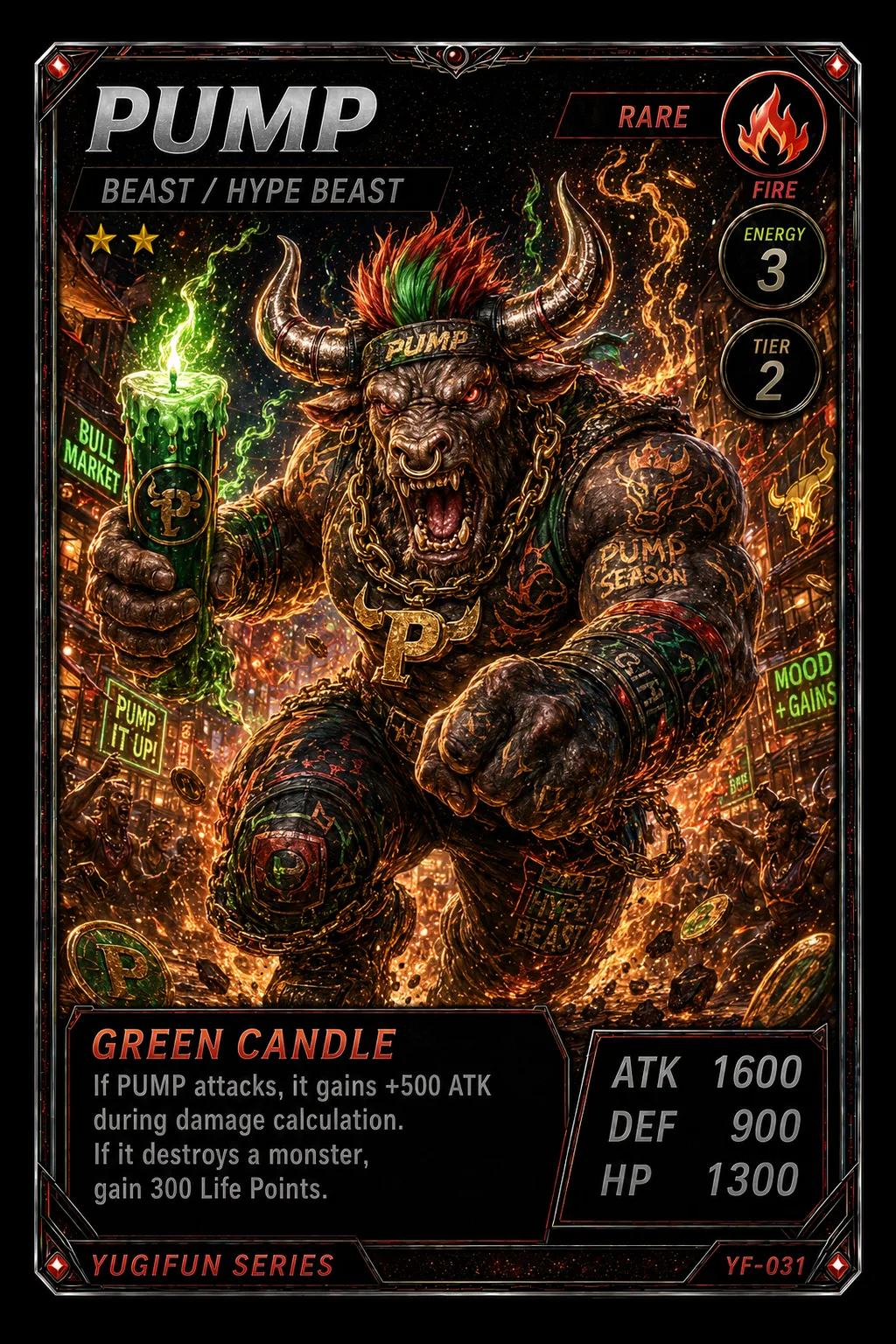 PUMP - YugiFun card