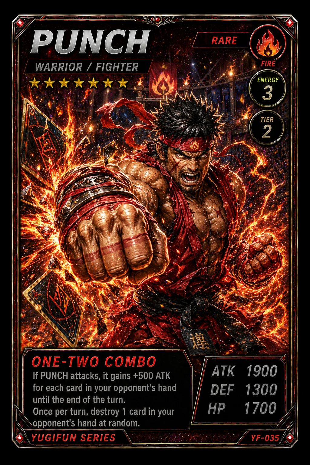 PUNCH - YugiFun card