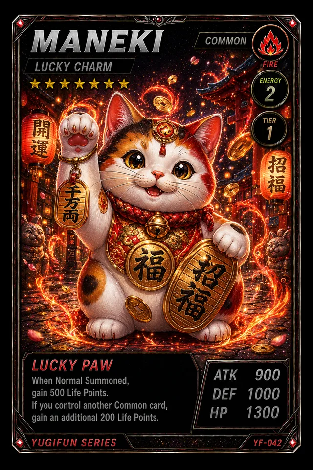 MANEKI - YugiFun card