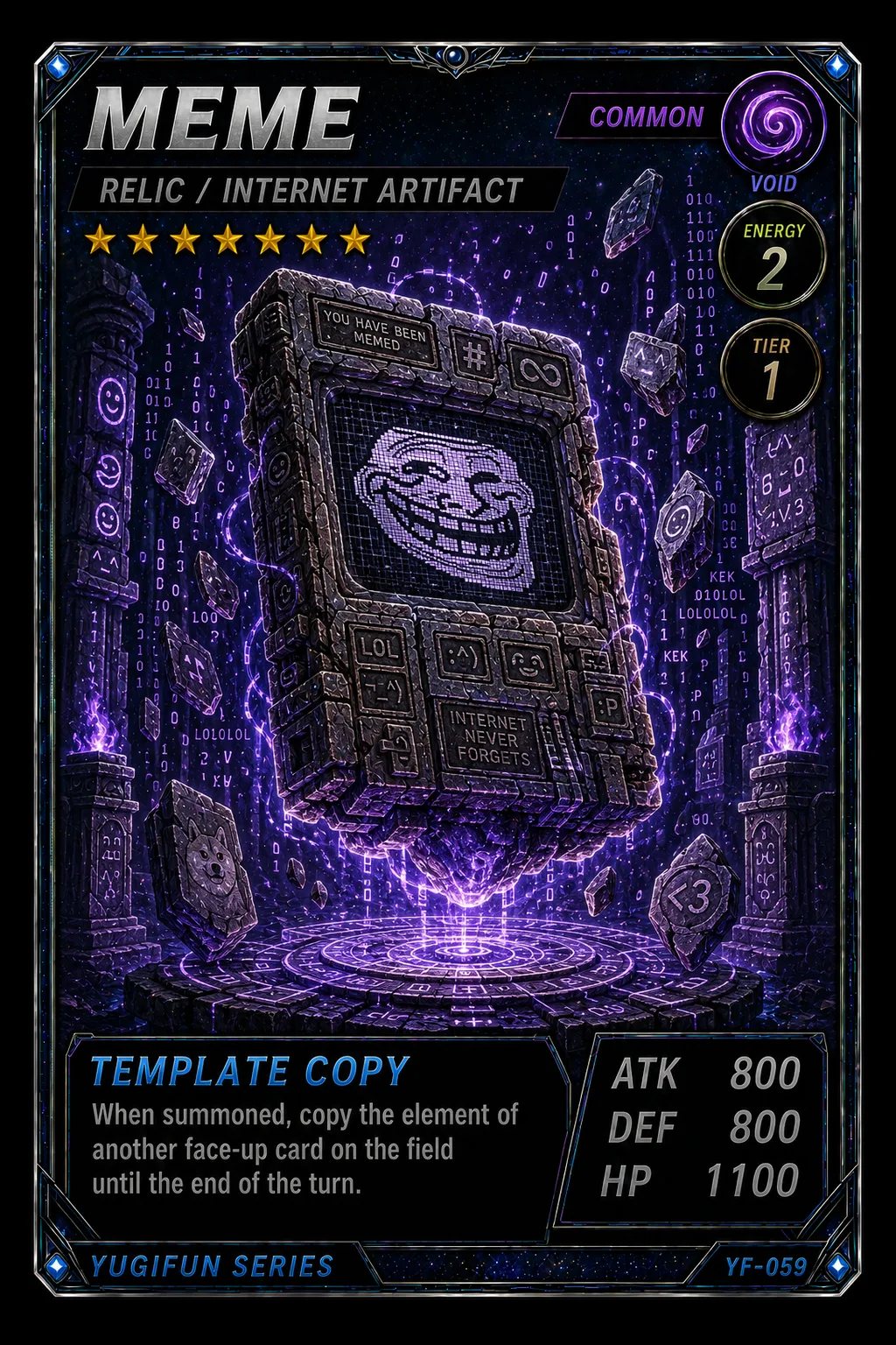 MEME - YugiFun card