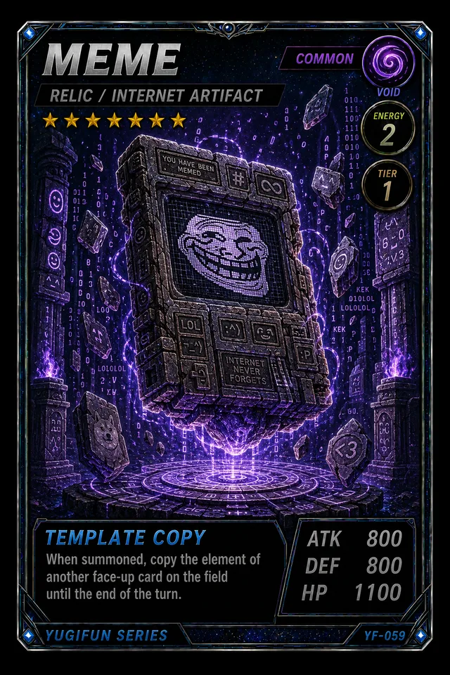 MEME - YugiFun card