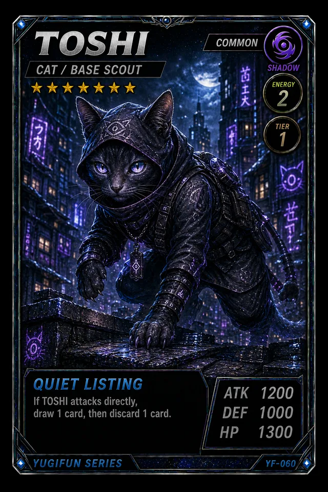 TOSHI - YugiFun card