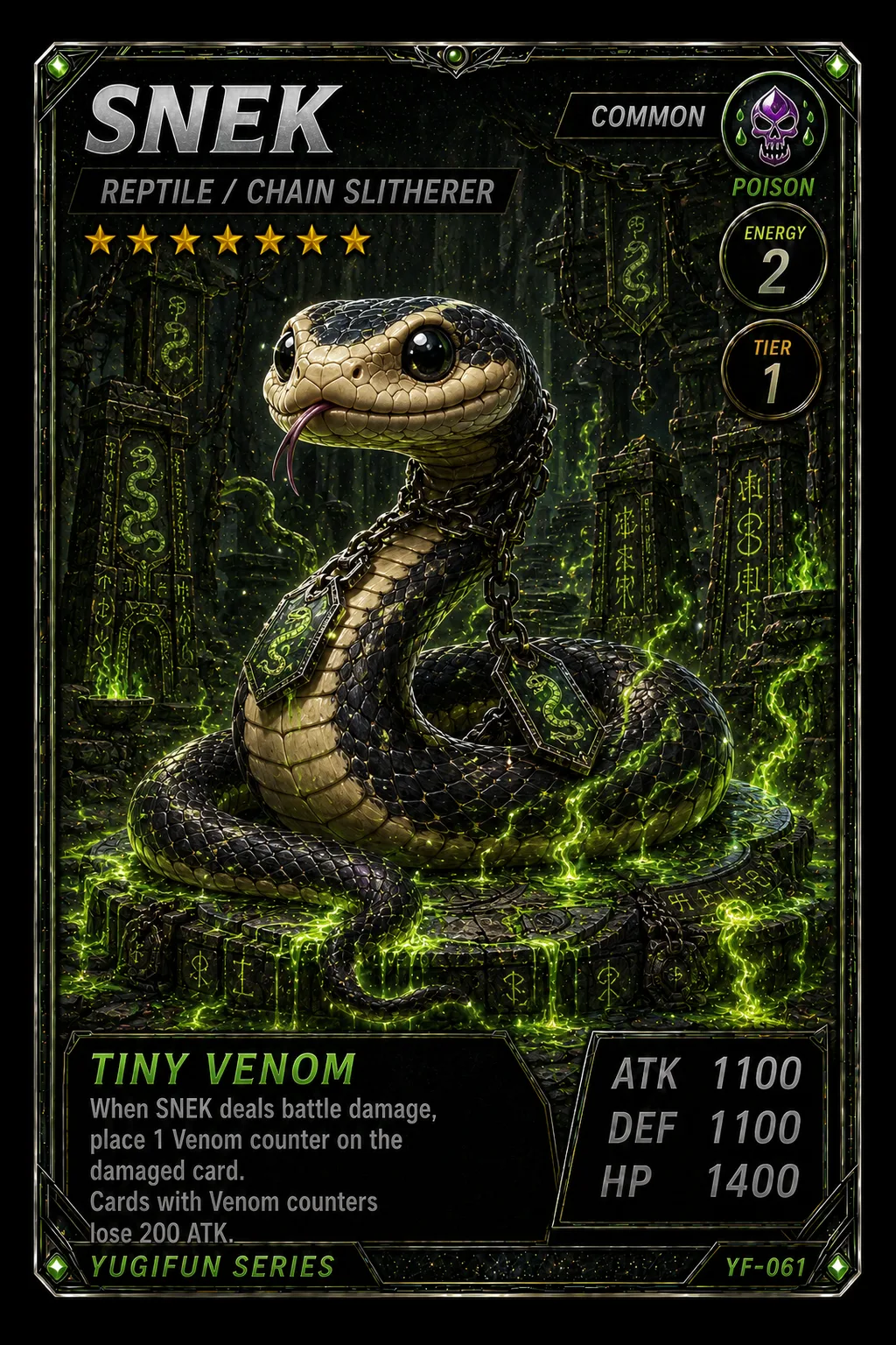 SNEK - YugiFun card