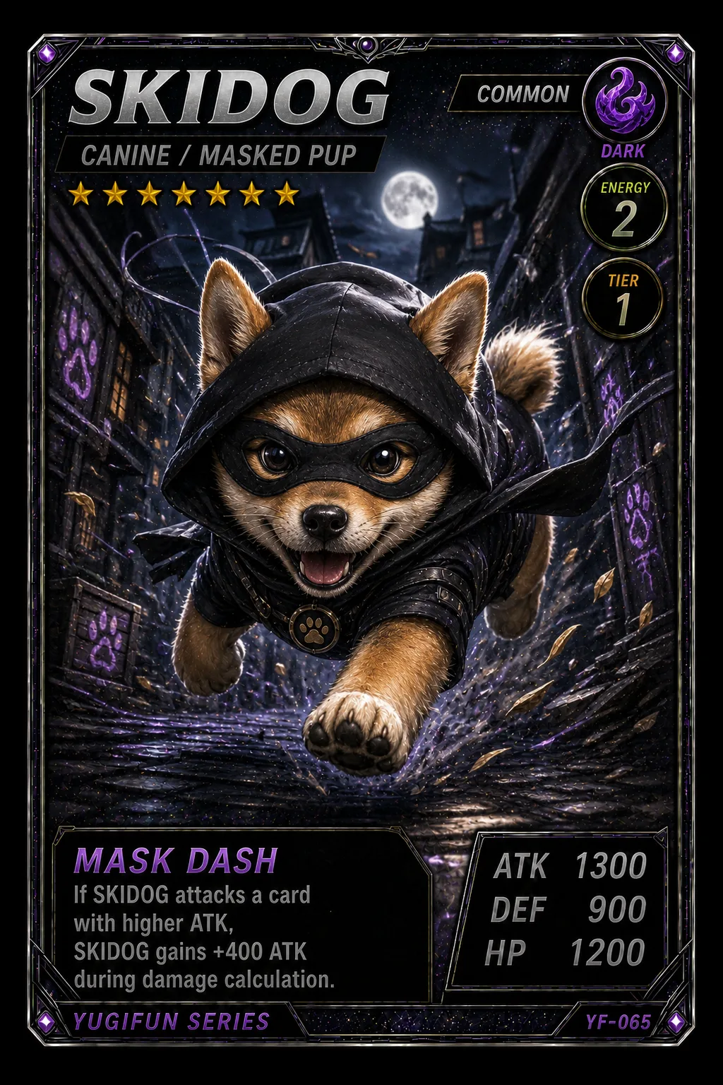 SKIDOG - YugiFun card