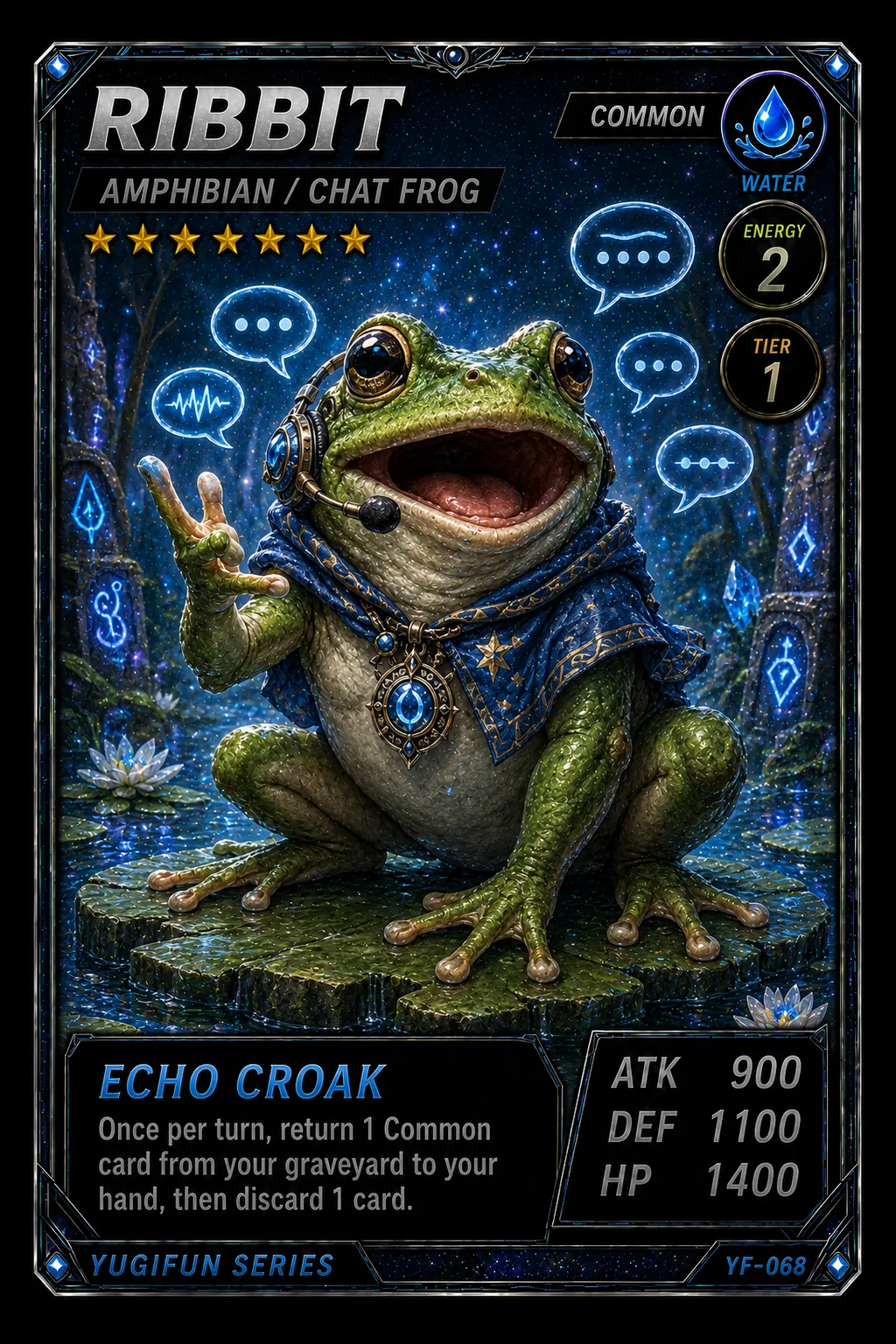RIBBIT - YugiFun card