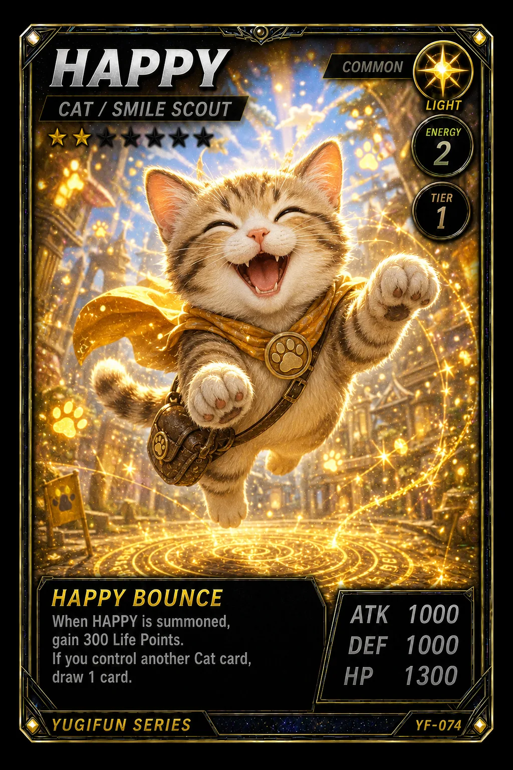HAPPY - YugiFun card