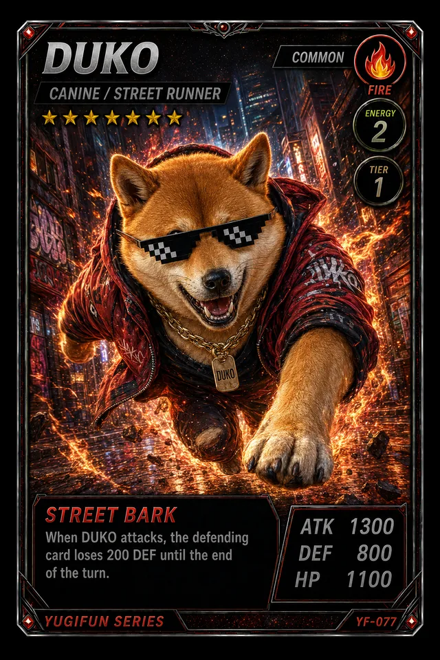 DUKO - YugiFun card
