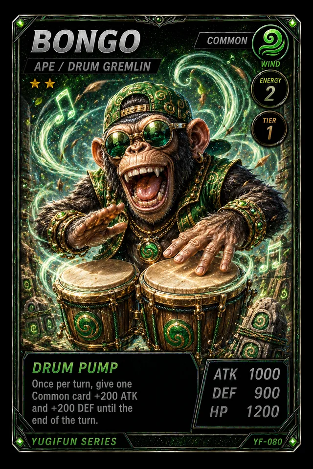 BONGO - YugiFun card