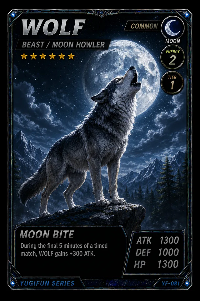 WOLF - YugiFun card