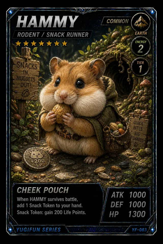 HAMMY - YugiFun card