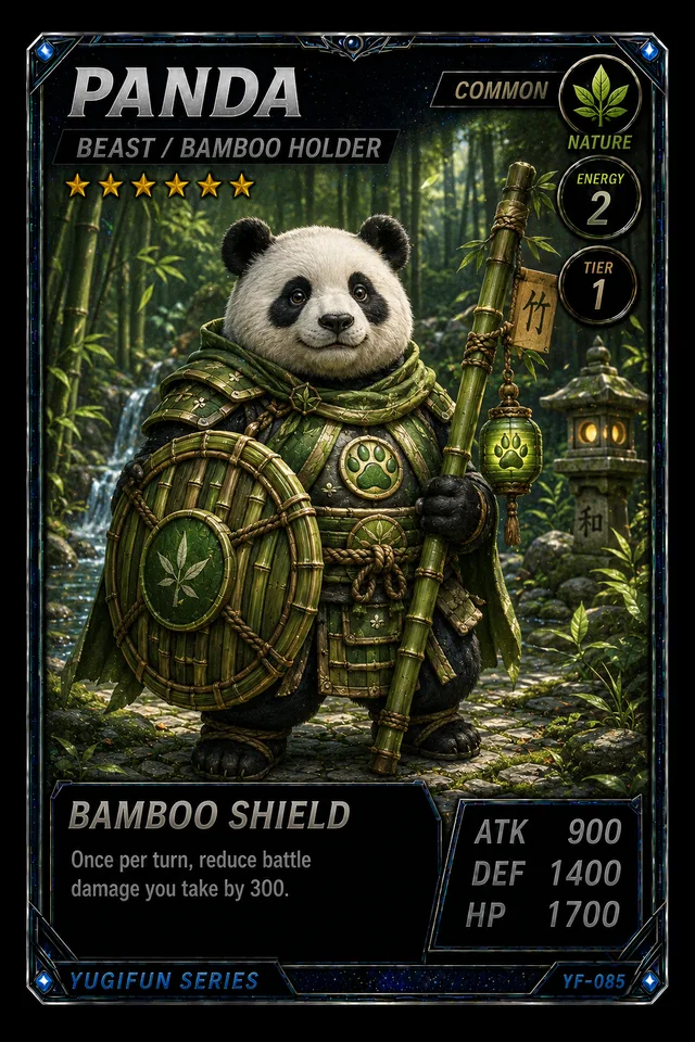 PANDA - YugiFun card