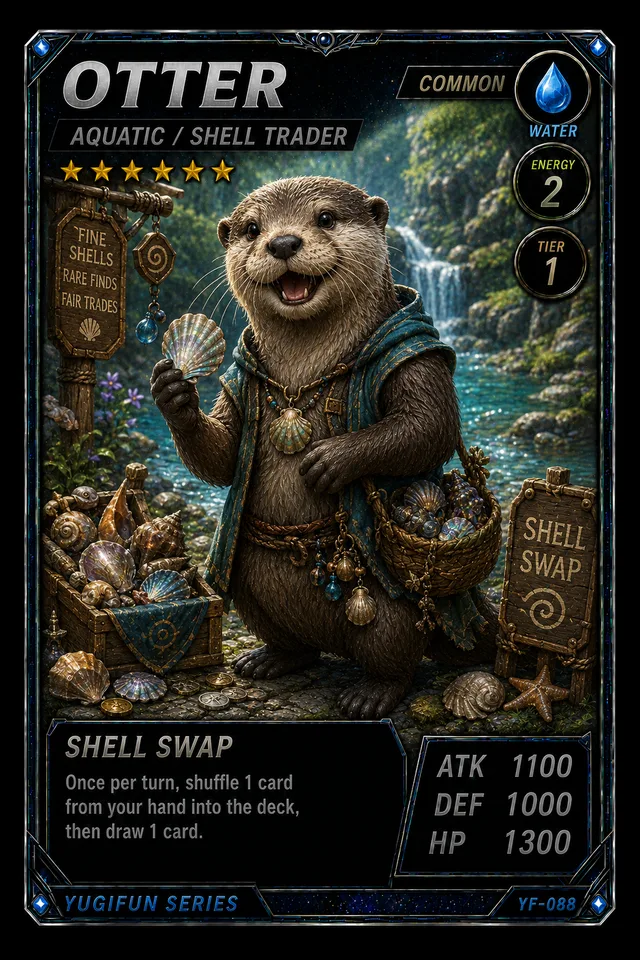OTTER - YugiFun card