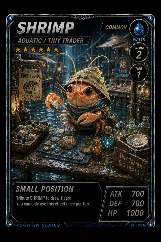 SHRIMP - YugiFun card